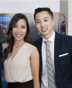 Julie Phan, OD, and Toan Nguyen, OD, owners of San Marino Optometry.