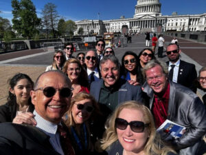 A group of New York state optometrists gather to advocate for the profession and patients on Capitol Hill. All photos courtesy of AOA.